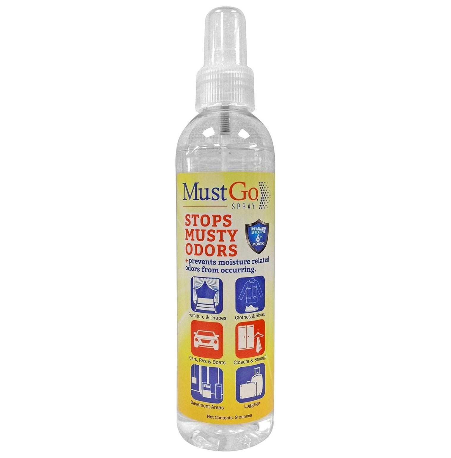 CintBllTer Spray Odor Controls, Removes and Prevents Damp, Musty Smells 8 Ounces