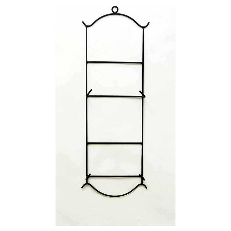 CintBllTer Vertical Double Wall Plate Holder 29.5 Inches High x 10.5 Inches Wide. Holds 2 10 Inch Plates. Bronze Color Walmart