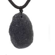 Cintamani Saffordite Stone Necklace,Saffordite Meteorite,Irregular Shape