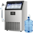 thumbnail image 1 of Ecojoy Commercial Ice Maker, 200Lbs/24H Under Counter Ice Machine, 400W Compressor 40LBS Storage Bin, 1 of 8