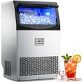 thumbnail image 1 of Ecojoy Commercial Ice Maker, 200Lbs/24H Under Counter Ice Machine, 400W Compressor 40LBS Storage Bin, 1 of 10