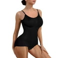 thumbnail image 1 of Cinvik Bodysuit Briefs Slim Women Shapewear Body Suit Round Neck Spaghetti Strap 1PCS Polyamide M, 1 of 6