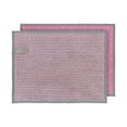 thumbnail image 1 of Cinvoph 10 Pack Scrub Dishcloth for Kitchen Double-Layer Non-Scratch Wire Dish Cleaning Cloths Reusable Steel Scrubber with Heavy Duty Scouring Power for Dishes, Pans, Pots and Hard Stains 9"x7" Pink, 1 of 4
