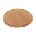 thumbnail image 1 of Cinvoph 14" Thickened Round Woven Chair Cushion Non-Slip Backing with Ties, Breathable Soft Seat Pad for Balcony Bedroom Indoor Outdoor Chair Decor & Daily Sitting, Khaki, 1 of 5