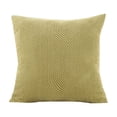 thumbnail image 1 of Cinvoph 16"x16" Solid Color Velvet Lumbar Cushion Soft Plush Supportive for Sofa Living Room Bedroom Bedside Backrest Sofa Pillow, A#Green, 1 of 6