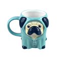 thumbnail image 1 of Cinvoph 16oz Funny Coffee Mug with Handle Decorative Cut Puppy Gift Mug for Men Women Daily Water Cup for Coffee Tea, 1 of 5