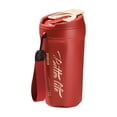thumbnail image 1 of Cinvoph 18oz Portable Insulated Coffee Mug with Handle Double Layer Stainless Steel Decorative Travel Mug, Tumbler Cup with Lid Gift for Men Women, 1 of 3