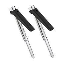 Cinvoph 2 Pack Can Opener, Manual Jar Opener, Remover Tool for Kitchen Home Restaurant, Black