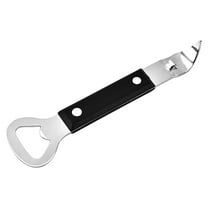 Cinvoph 2 Pack Stainless Steel Can Opener, Bottle Opener Manual, Cap Remover Magnetic, Sliver