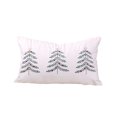 thumbnail image 1 of Cinvoph 20"x12" Christmas Velvet Pillow Cover Xmas Tree Throw Pillow Cases for Winter Xmas New Year, Soft Cushion Covers for Couch Sofa Bed Home Living Room Party Holiday Decoration White, 1 of 6