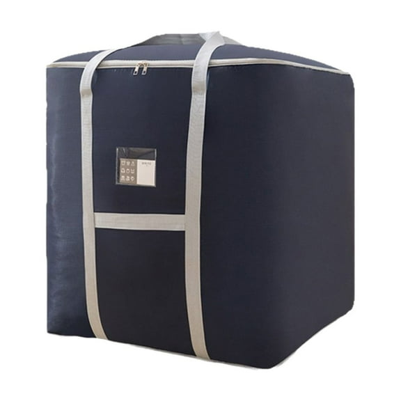 Cinvoph 22x16x22 in Moving and Storage Bags, Large Packing Organizers Travel Cube Supplies for Blanket, Comforter, Pillow, Bedding with Zipper Wide Open Design