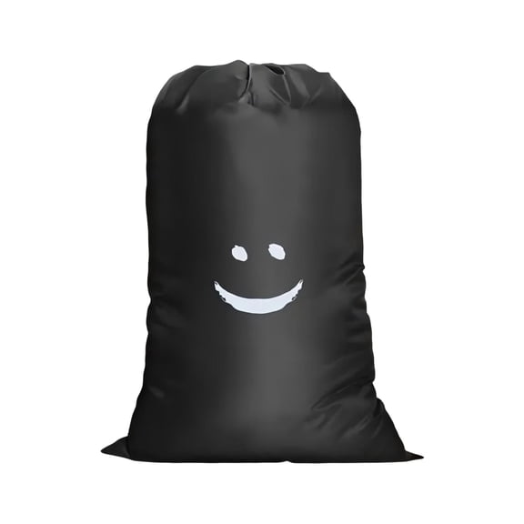 Cinvoph 24"x36" Large Storage Bags, Clothes Storage Bag Foldable Closet Organizers Storage with Draw String for Clothing, Blanket, Comforters and Beddings, Black