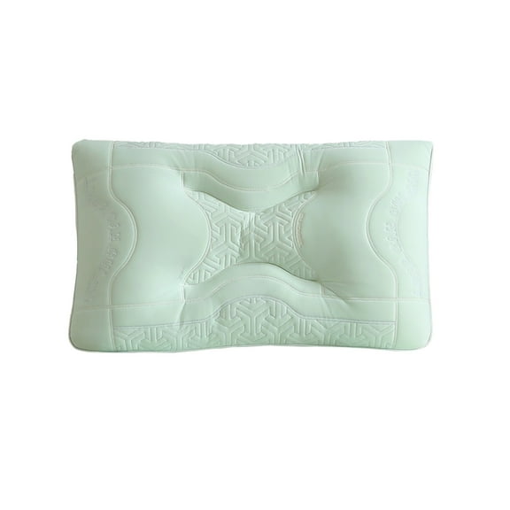 Cinvoph 29"x19" Throw Pillow Cooling Sleep-friendly Neck Support for Home Hotel Use Breathable Soft Support for Back, Stomach or Side Sleepers, Green