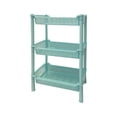 thumbnail image 1 of Cinvoph 3-Tier Bathroom Shelf Organizer Kitchen Countertop Storage Shelf, Layered Storage Stand for Home Desktop Bathroom Use 10"x6.5"x14" Blue, 1 of 6