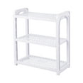 thumbnail image 1 of Cinvoph 3 Tire Desktop Storage Rack Adjust Height Countertop Mug Organizer for Tea Coffee Bar Kitchen Cabinet Display Storage Shelf, White, 1 of 6