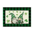 thumbnail image 1 of Cinvoph 4pcs Placemats Set St.Patrick's Day Shamrock Decorative Table Insulation Mats Cozy Home Decor for Holiday Party Table Arrangement 12"x18", 1 of 6