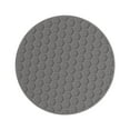 thumbnail image 1 of Cinvoph 5pcs Silicone Coasters for Drinks Waterproof Non-Slip Honeycomb Shaped Heat Insulation Cup Holder for Coffee Dining Table 4" Gray, 1 of 4
