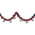 thumbnail image 1 of Cinvoph 6.5ft 19pcs Artificial Christmas Tinsel Garland with 12 Velvet Bows and 6 Balls Set for Christmas Tree, New Year,Birthday,Indoor and Outdoor Festival Party, 1 of 6