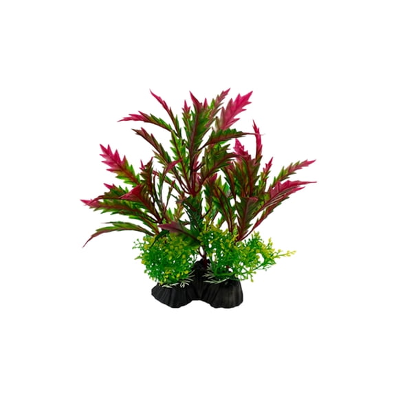 Cinvoph Artificial Aquatic Plants Fake Seaweed Decorative Natural Underwater Ornament for Fish Tank Aquarium Decor 5.5"
