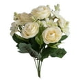 thumbnail image 1 of Cinvoph Artificial Flower Faux Silk Rose Flowers Fake Wedding Flowers Bouquet for Centerpieces Arrangements Home Indoor Decorations, 1 of 7