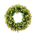 thumbnail image 1 of Cinvoph Artificial Wreath Plastic Colorful Leaf Spring Summer Wreath for Gate Wall Door Pendant Decor 11", 1 of 6