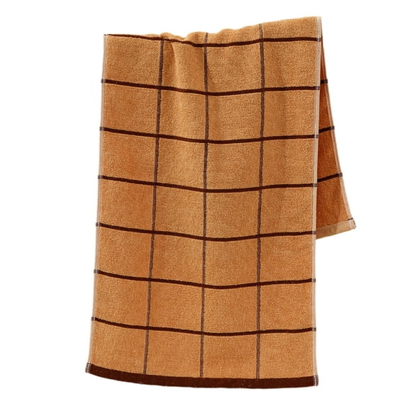 Cinvoph Bathroom Hand Towels, Hand Towel for Bath, Face, Kitchen, Super Soft Absorbent, Machine Washable, Size 14" x 35", Coffee