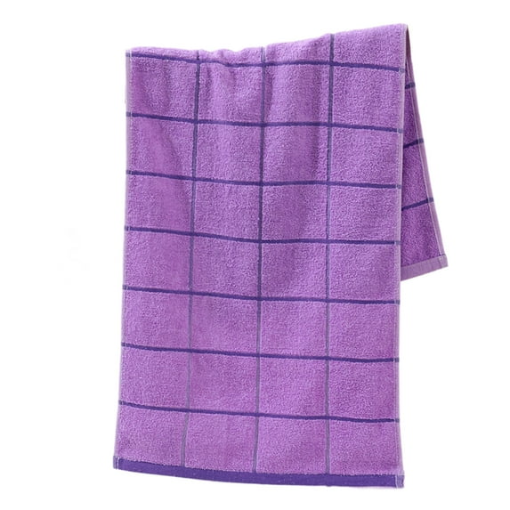 Cinvoph Bathroom Hand Towels, Hand Towel for Bath, Face, Kitchen, Super Soft Absorbent, Machine Washable, Size 14" x 35", Purple