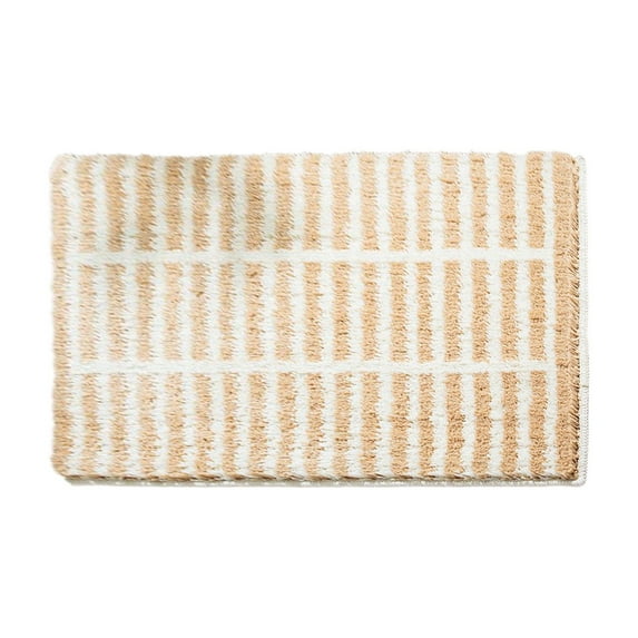 Cinvoph Bathroom Mat Decorative Absorbent Carpet Anti Slip Indoor Outdoor Floor Mat for Living Room Bahtroom Entrance 24"x16"