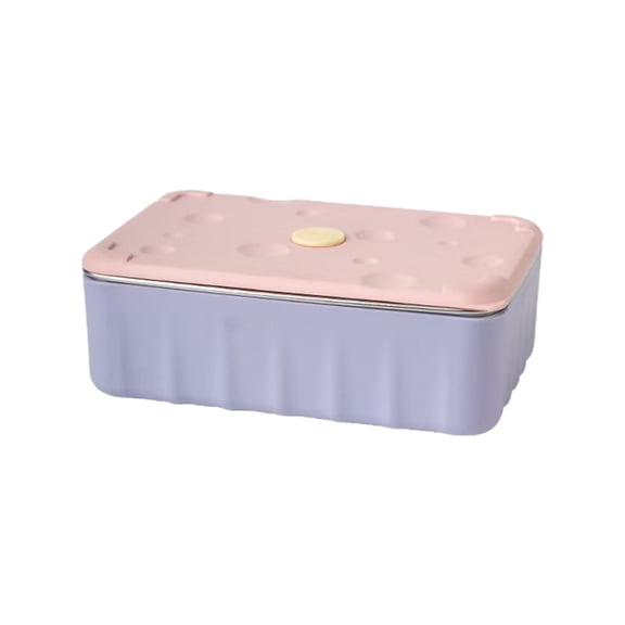 Cinvoph Bento Box Large Capacity Stainless Steel Lunch Box Microwave Safe Airtight Leak Proof For Work Office Travel 40oz