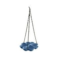 thumbnail image 1 of Cinvoph Bird Feeders Outdoor Hanging Feeder Decorative Four-Leaf Clovers Food & Water Feeder for Spring Garden Yard Patio 9"x18" Blue, 1 of 6