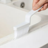 Cinvoph Cleaning Brush Mini Scrub Brush for Cleaning Window Track Silm Scrub Brush with Handle, Bathroom Kitchen Edge Corner Cleaning Brushes for Household Use