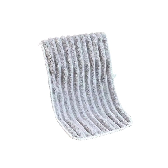 Cinvoph Coral Fleece Beach Towel Thickened Quick Dry Highly Absorbent Soft Bath Towel Durable Breathable Cloth for Outdoor Travel Pool Gym Bathing Use 14"x30" Gray