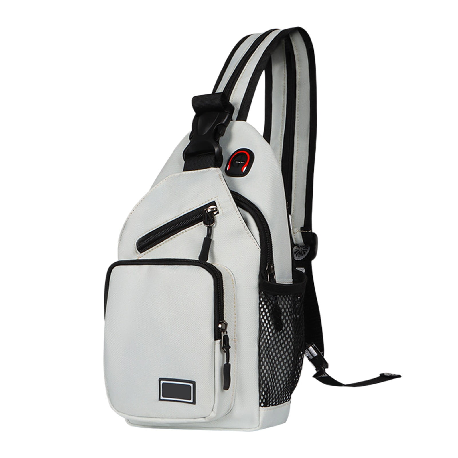 Pritent Convertible Crossbody Sling Bag - Waterproof Chest Bag For Hiking, Travel, Daily Use With Multiple Pockets