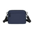 thumbnail image 1 of Cinvoph Crossbody Chest Bag for Men Multifunctional Sports Outdoor Leisure Shoulder Messenger Bag Lightweight Daily Use 9.5"x7"x2" A#Blue, 1 of 6