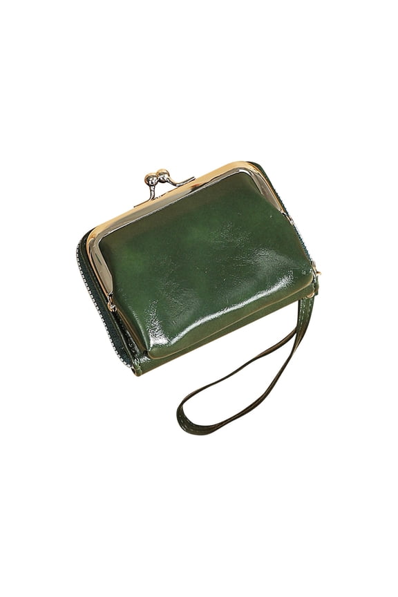 Cute Ladies' Purse with Snap Closure Zipper Pouch Lightweight for Daily Outing Travel