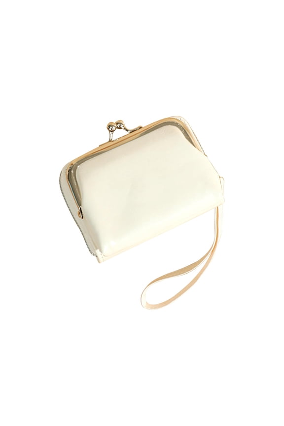 Cute Ladies' Purse with Snap Closure Zipper Pouch Lightweight for Daily Outing Travel