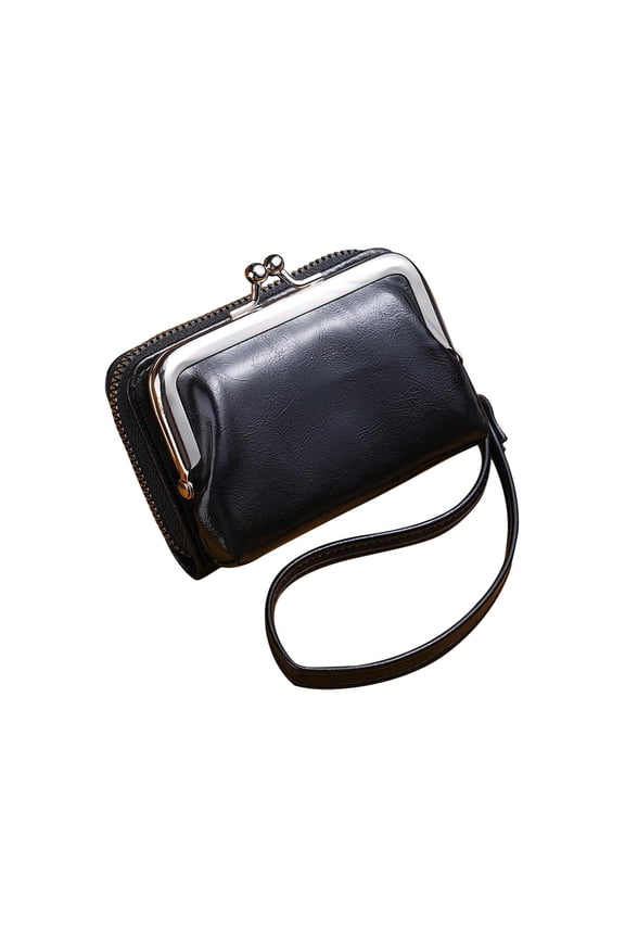 Cute Ladies' Purse with Snap Closure Zipper Pouch Lightweight for Daily Outing Travel