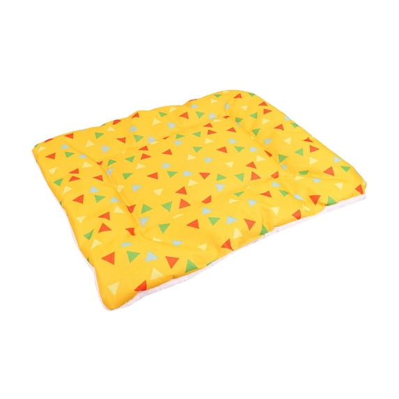 Cinvoph Double Sided Dog Bed Soft Cozy Cats Sleeping Mat Quilted Padded Kennel Blanket Warm Dog Cage Mat For Indoor Use 14"x18"
