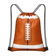 thumbnail image 1 of Cinvoph Drawstring Gym Backpack Soccer Print Outdoor Fitness Sport Backpack Durable Lightweight for Workout Travel Camping 10"x12", 1 of 6