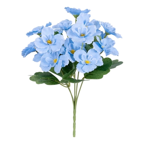 Cinvoph Fake Flowers Artificial Bouquet Arrangement for Home Table Centerpieces Wedding Birthday Party Decoration 12.5"