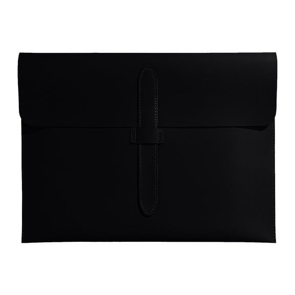 Cinvoph File Folders PU Leather Document Holder File Jacket Filing Envelope for A4 Letter Size Paper
