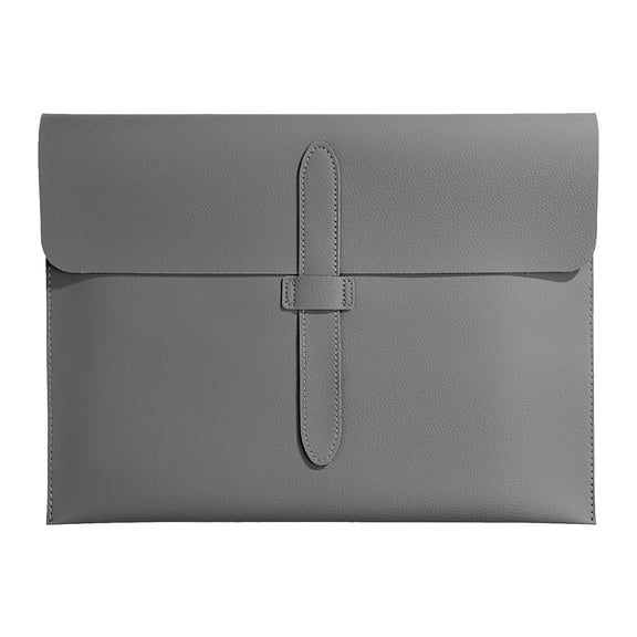Cinvoph File Folders PU Leather Document Holder File Jacket Filing Envelope for A4 Letter Size Paper