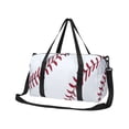 thumbnail image 1 of Cinvoph Fitness Crossbody Bag Soccer Rugbys Print Travel Yoga Bag Large Capacity Gym Bag Sport Accessory for Outdoor Daily Use 18"x9"x8", 1 of 6