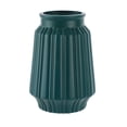 thumbnail image 1 of Cinvoph Flower Vase Elegant Decorative Flowers Arrangement for Dining Table, Bedroom Shelf & Office Desktop 2.5"x5" B#Navy, 1 of 6