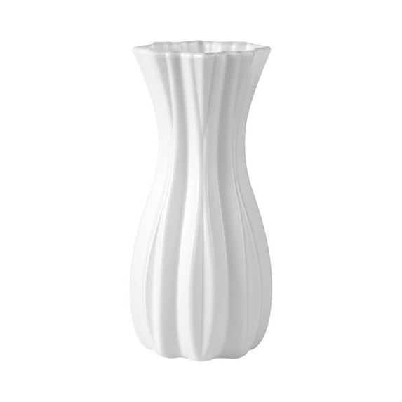 Cinvoph Flower Vases for Centerpieces, Home Decorative Vase, Modern White Vases For Kitchen, Bedroom, Office, Living Room, Bathroom, Shelf Table Decor