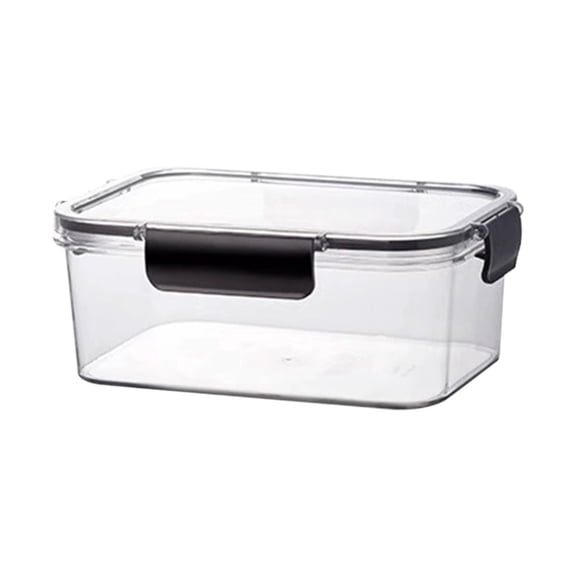Cinvoph Food Storage Containers with Lid Large Stackable Leakproof Fruit Containers for Fridge Keep Fruits Vegetables Berry Meat Fresh Longer Daily Use 6"x4"x3"