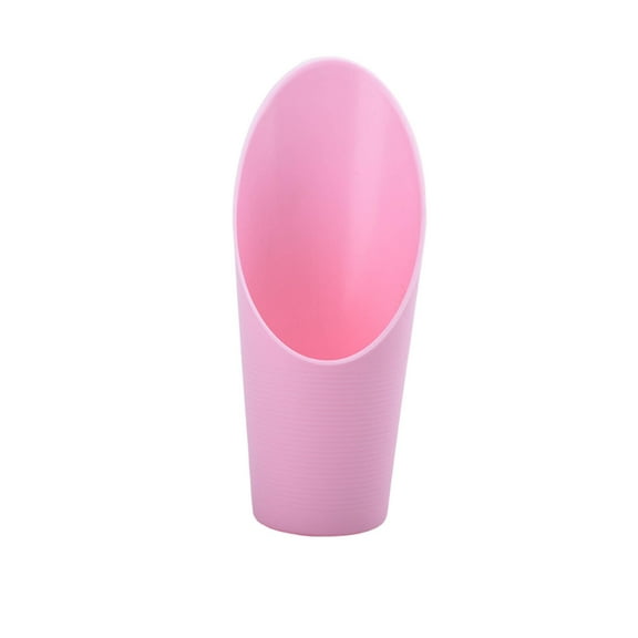 Cinvoph Garden Shovel Soil Scoops Plastic Garden Tools Bucket Shovel Potting Scoop for Plants Flower, Pink