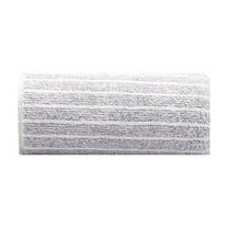 Cinvoph Hand Towels Striped Pattern Cotton Absorbent Soft Decorative Towel for Bathroom, Gray