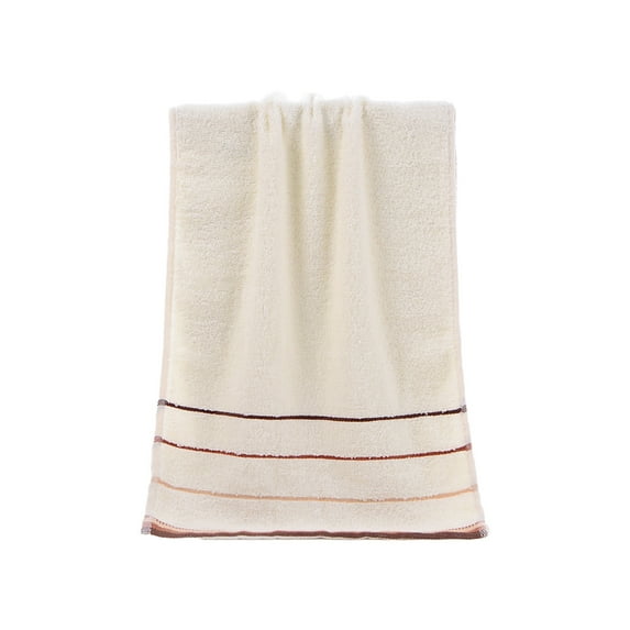 Cinvoph Hand Towels for Bathroom, Cotton Soft Absorbent Decorative Towels for Bathroom, Gym, Shower, Hotel and Spa 14x30 Inches, White