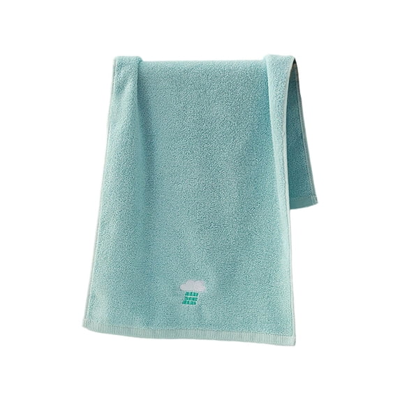 Cinvoph Hand Towels for Bathroom Highly Absorbent Soft Decorative Hand Towel for Face Spa Bath Gym Kitchen 10"x20", Blue